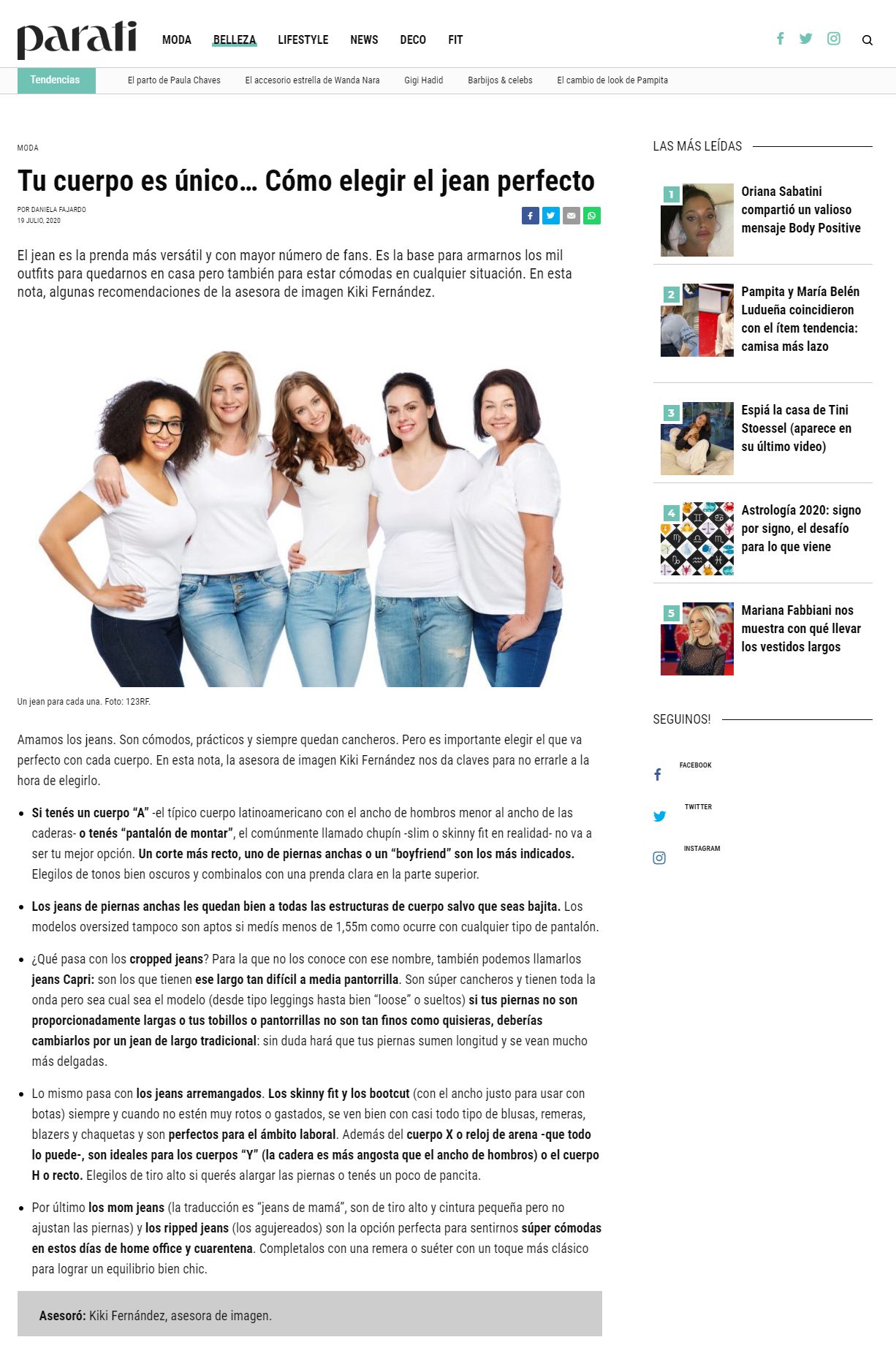 Para Ti - Jean perfecto